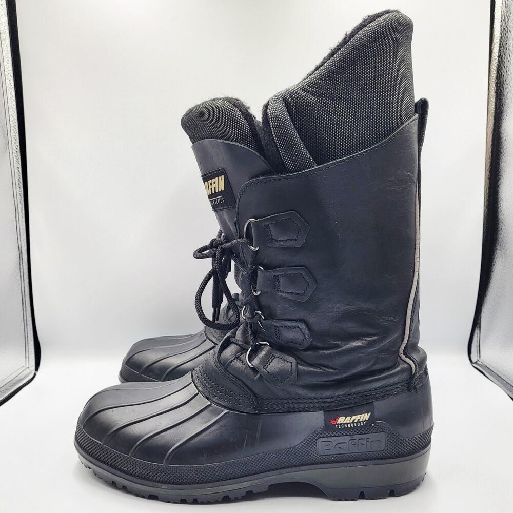 Baffin Sno-Mach Series High-Performance Black Lea… - image 3